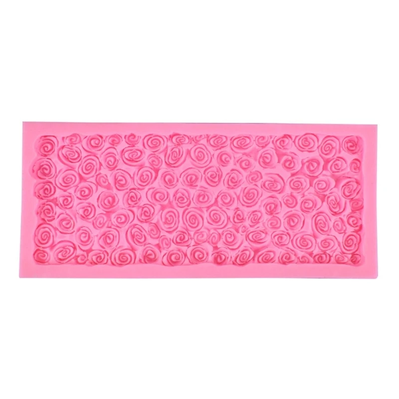 

Силиконовые формы для шоколада, бытовые формы для помадки, силиконовый материал в форме розы, Прямая поставка