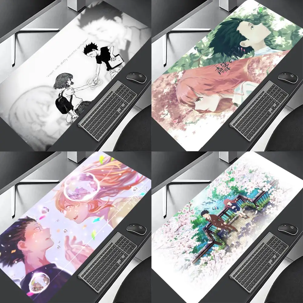 Cartoon Koes No Katachis  Mouse Pad Professional E-Sports Mouse Pad Fine Surface Gaming Rubber Mouse Pad Smooth Desk Pad