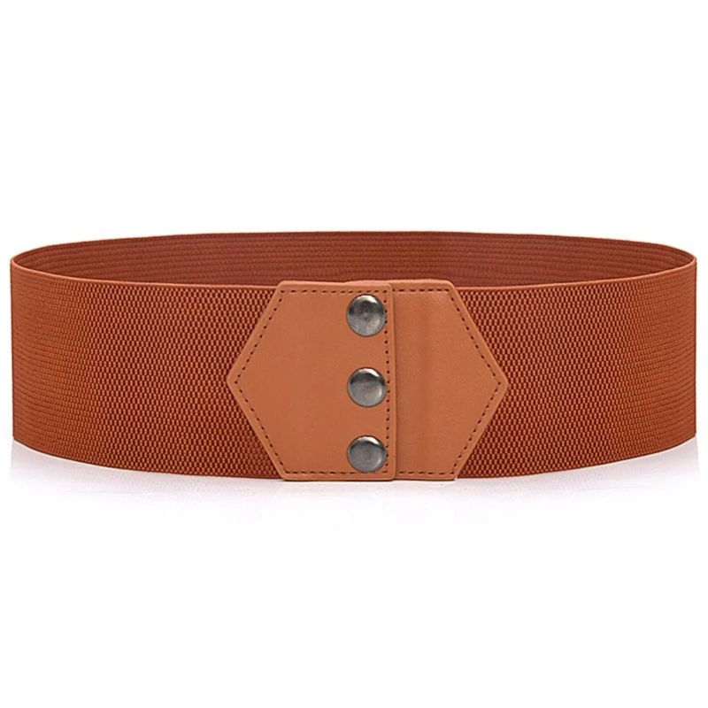 Elastic Corset Wide Belt  Belt Wide Dress Belt Stretchy Belt for Dresses Dropship