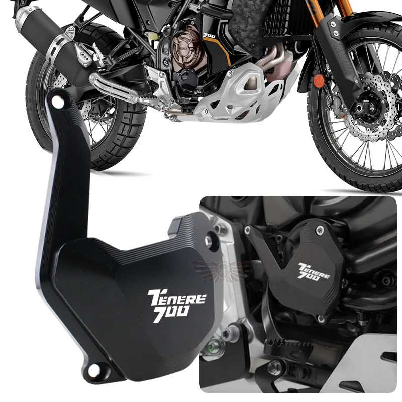 NEW Motorcycle For Yamaha Tenere 700 Water Pump Protection Guard Covers