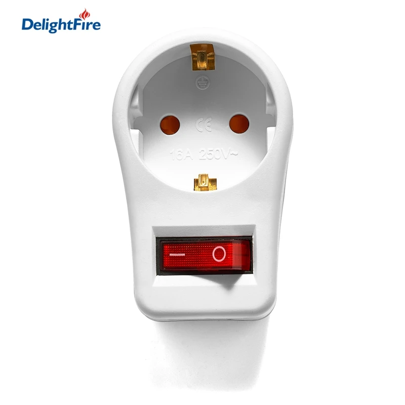 EU-Extend-Socket-With-ON-OFF-Switch-16A-250V-4-8mm-2-Pin-European ...