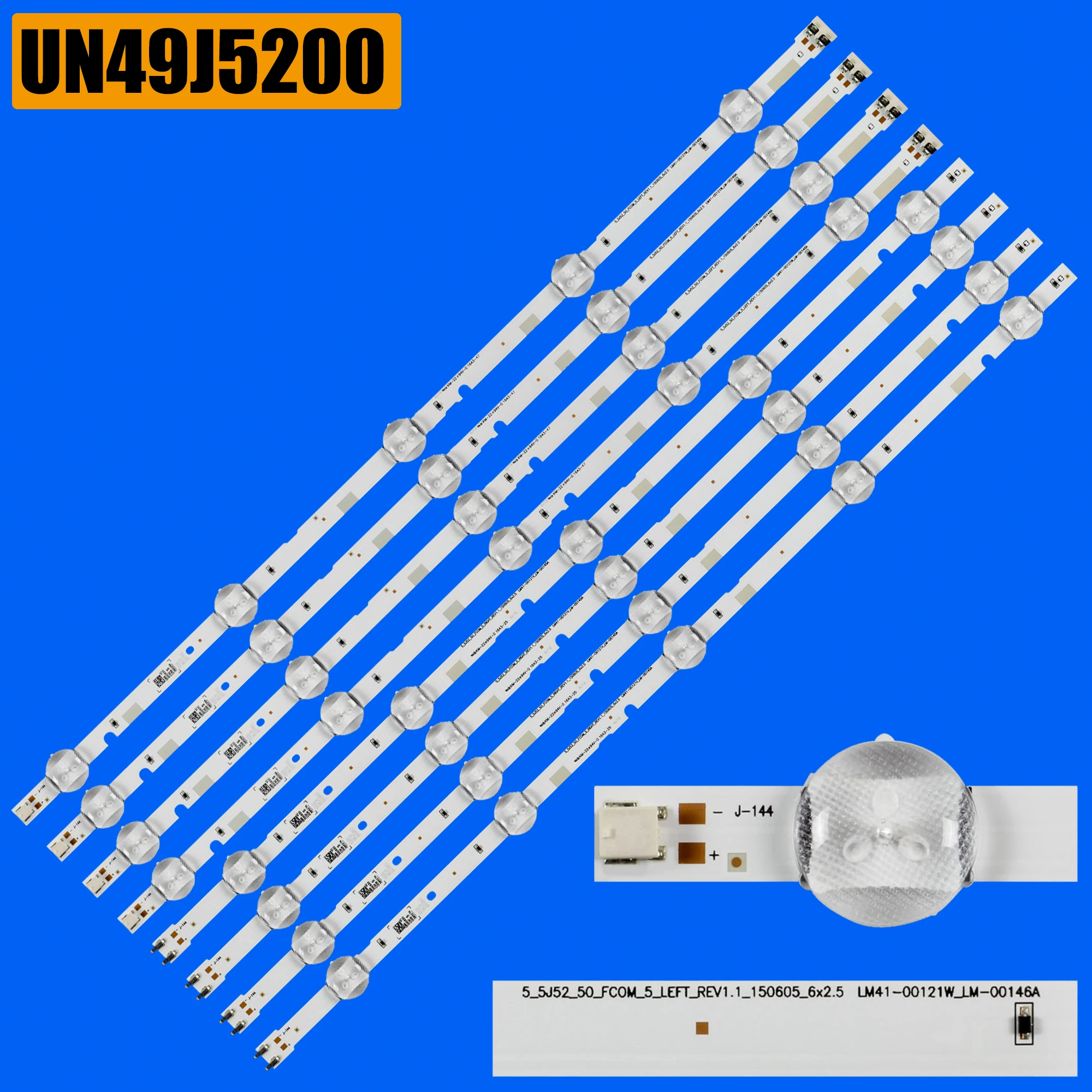 LED 백라이트 키트, 2015SVS50 FHD FCOM R5 L5 BN96-37775A BN96-37774A UN50M5300AF UN50..