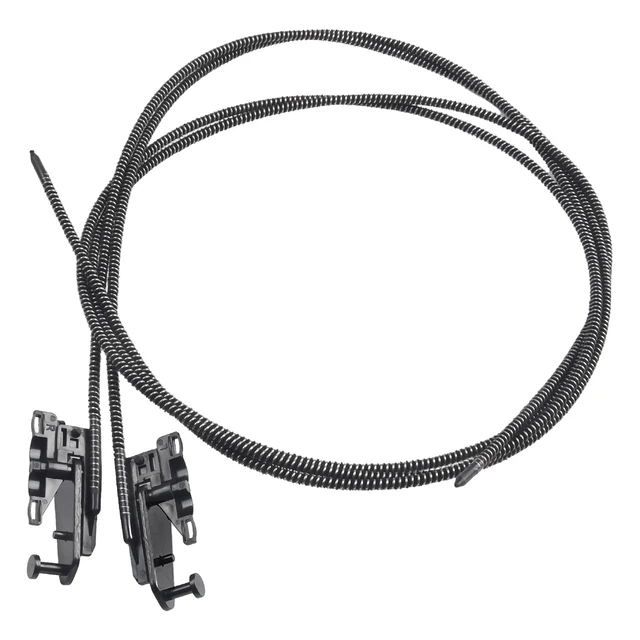 كابلات زجاجية فتحة سقف + مجموعة مسارات لـ-Ford F150 15-20 لـ F250 F350 F450 2017-2019 كرنك النافذة وملحقاتها
