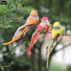 DIY Artificial Foam Feather Simulation Bird Party Crafts Ornament Props Home Garden Wedding Decoration