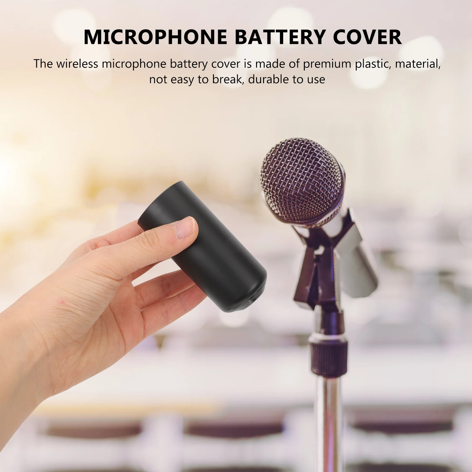 

9 pcs Replacement Mic Screw on Cap Covers Compatible for Shure PGX2/SLX2/PG58/ /