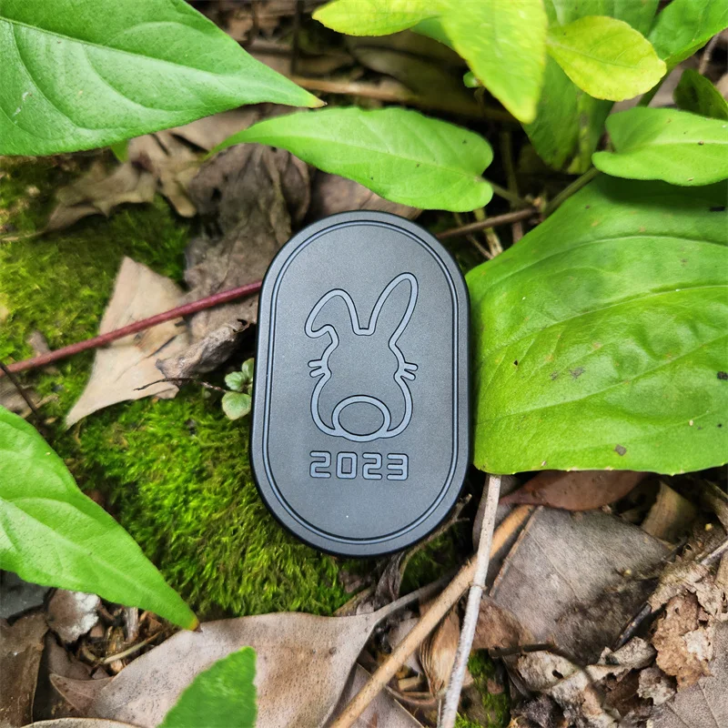 Mot Rabbit Stainless Steel Rotate Fidget Slider Haptic