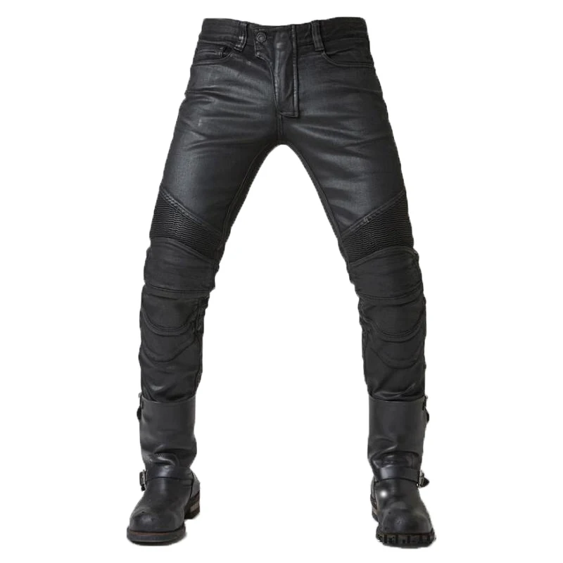 Coated windproof Fitted Straight Stretch Denim Jeans Motorcycle Jeans  Protection Men Women Scooter Motocross Pants Size:25-42 - AliExpress