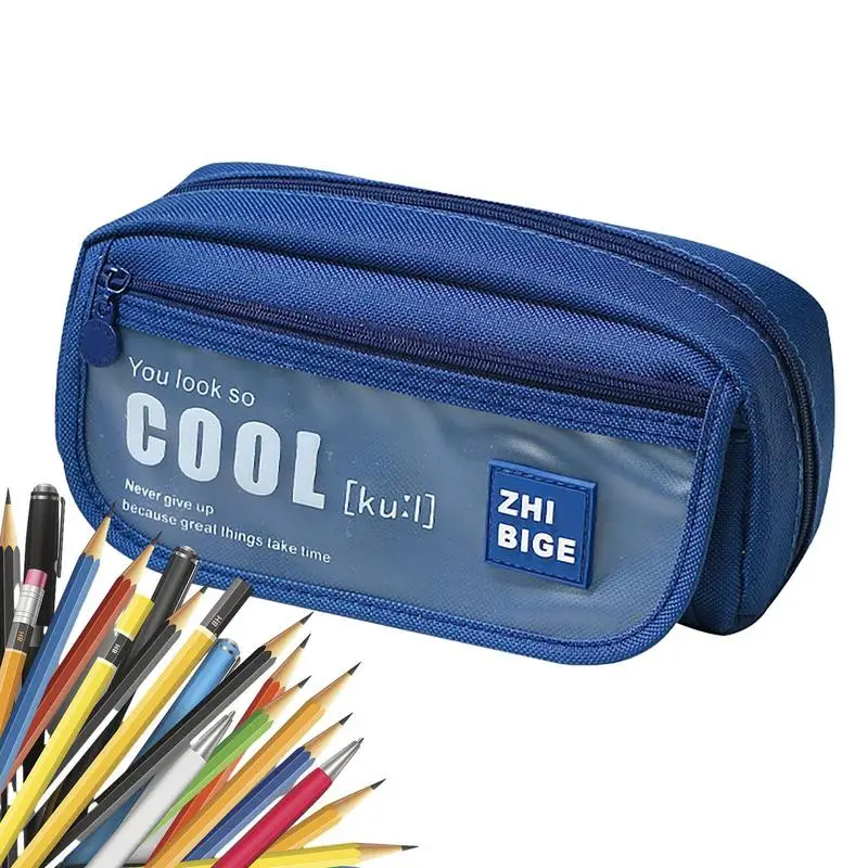 

Pencil Case Multi-Functional Pouch Bag For Students Children Storage Bag For Organizing Pens Business Cards Pencils Erasers