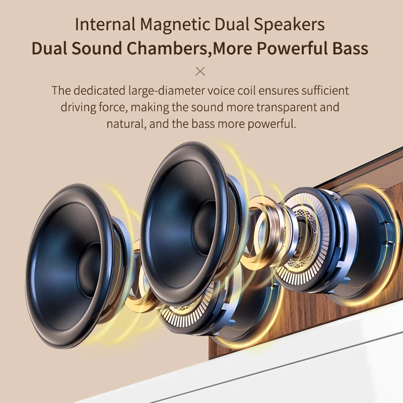 HiFi Sound Speaker with Remote Control,Portable Retro Suitcase CD Player Bluetooth Rechargeable LED Screen, FM Radio