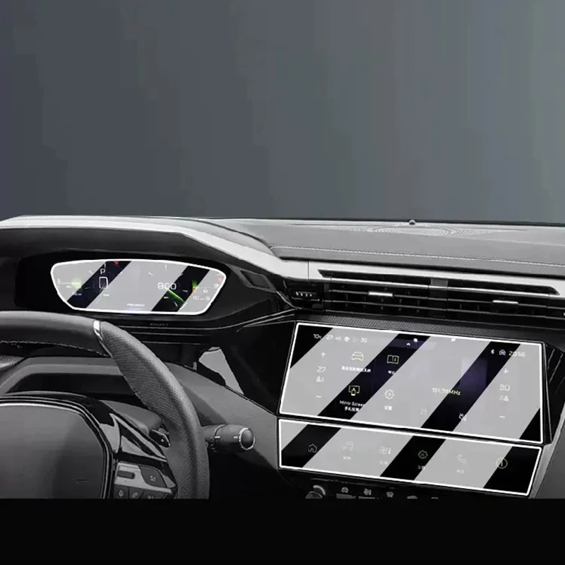 

Защитная пленка из закаленного стекла 10 дюймов для Peugeot 308 SW 408 2022 2023 GPS Навигационный ЖК-экран Интерьер Авто Авто Аксессуары