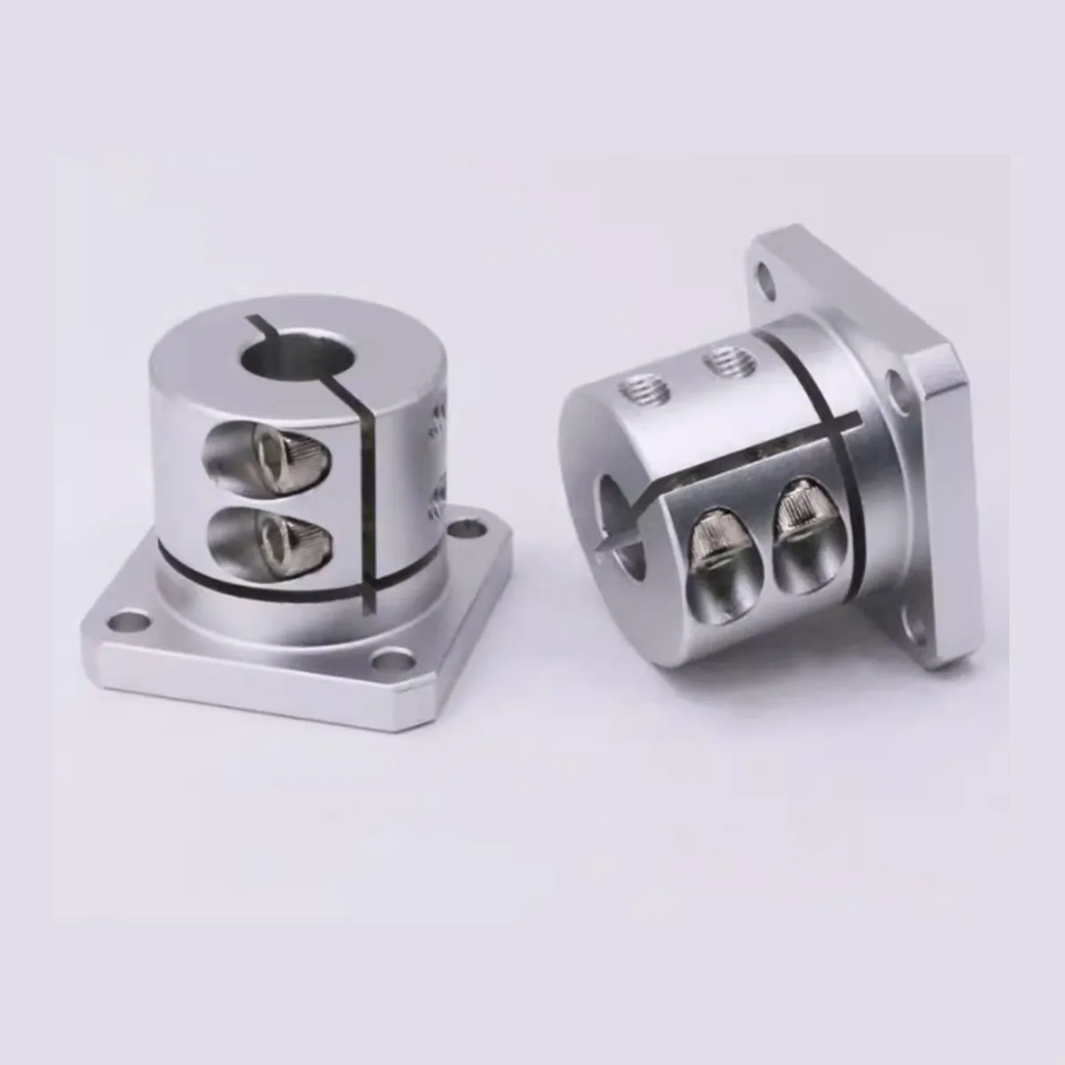 Guide Shaft Support Flange Opening Bearing Optical Axis Support Fixed ...