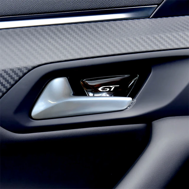 Car Styling Interior Door Handle Trim Garnish For 2021 2022 Peugeot 508 408  308 208 Gt Accessories - Interior Mouldings - AliExpress