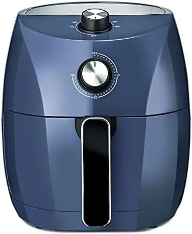 

Manual Air Fryer, Faster Pre-Heat, No-Oil Frying, Fast Healthy Evenly Cooked Meal Every Time, Dishwasher Safe Non Stick Pan and