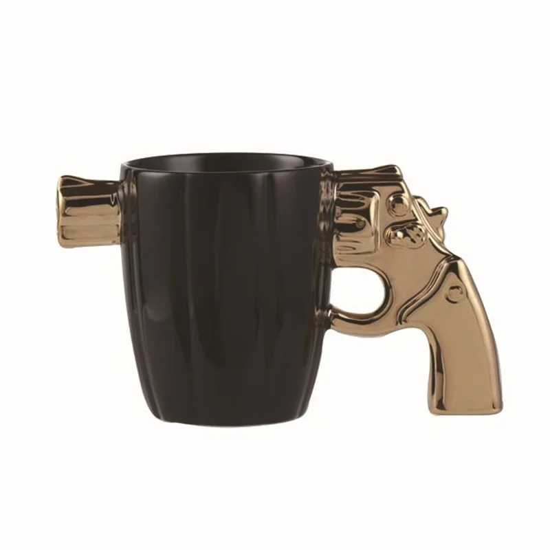 3D Gun Mug - قدح قهوة بتصميم مسدس ثلاثي الأبعاد