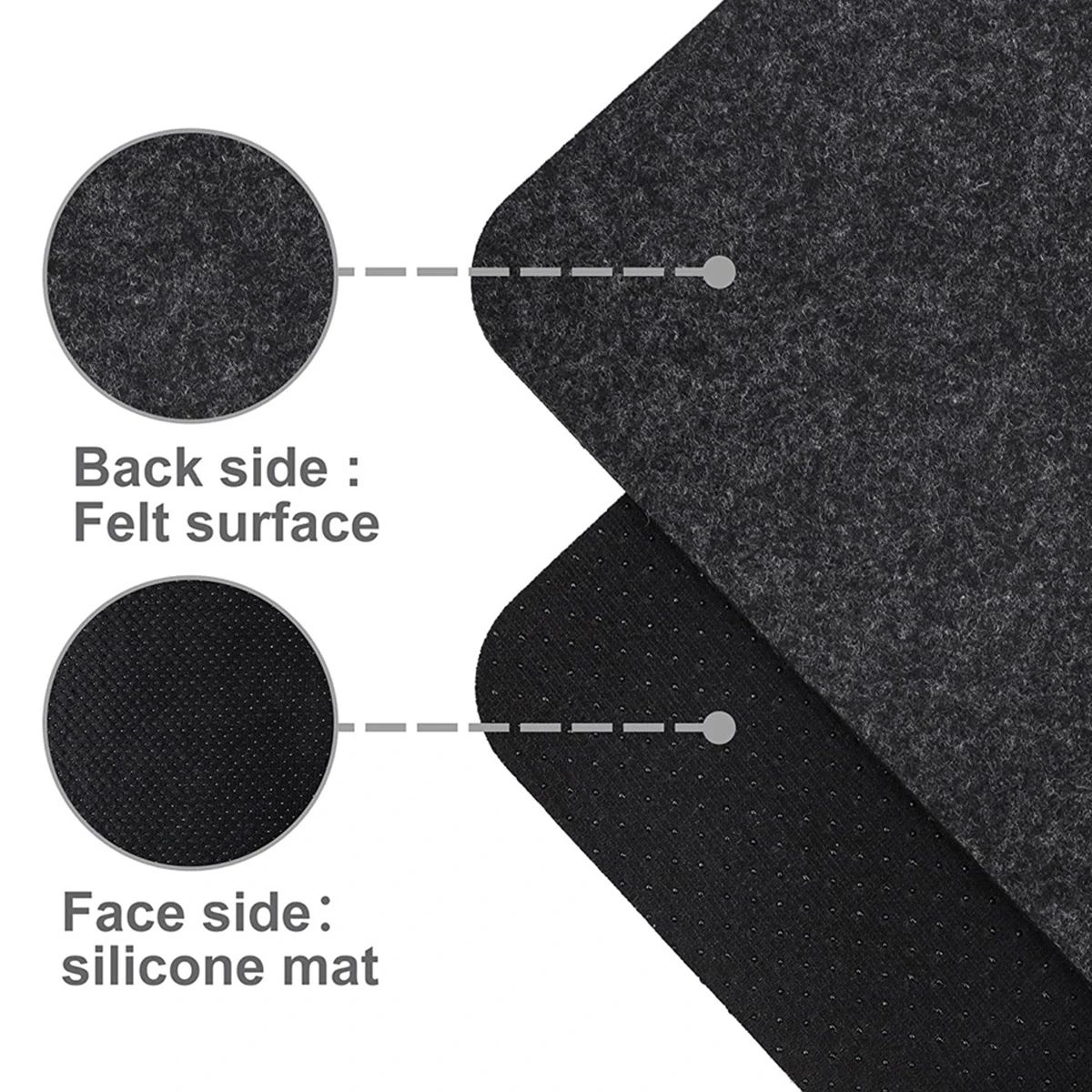 Silicone Mats For Kitchen Counter Silicone Mat Counter Protector Heat  Resistant Mat For Air Fryer With Kitchen Appliance Sliders - AliExpress