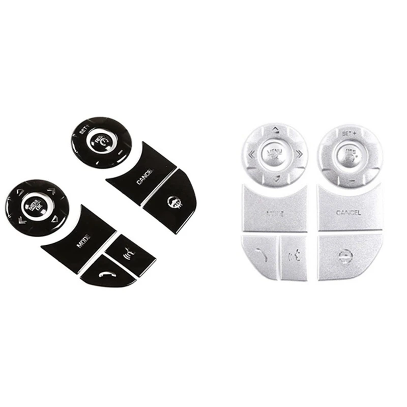 

Car Steering Wheel Button Patch Cover Trim Sticker For Land Rover Discovery 5 Range Rover Sport, With Heating