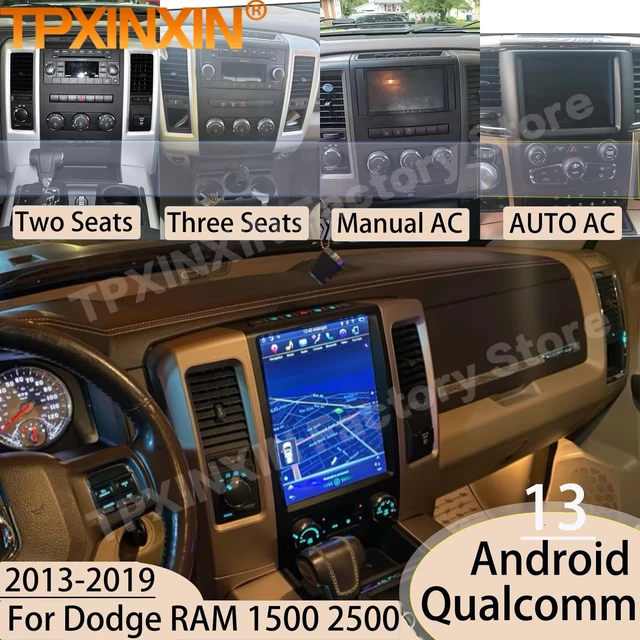 9" Car Radio For Dodge Ram 2013-2018 - Wireless CarPlay & Android Auto Upgrade