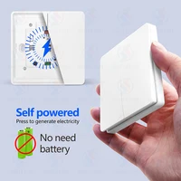433mhz Wireless Light Switch 110V 220V 230V Self-generating Wireless Switch No Battery Required Self-Powered Waterproof Remote - Image 4
