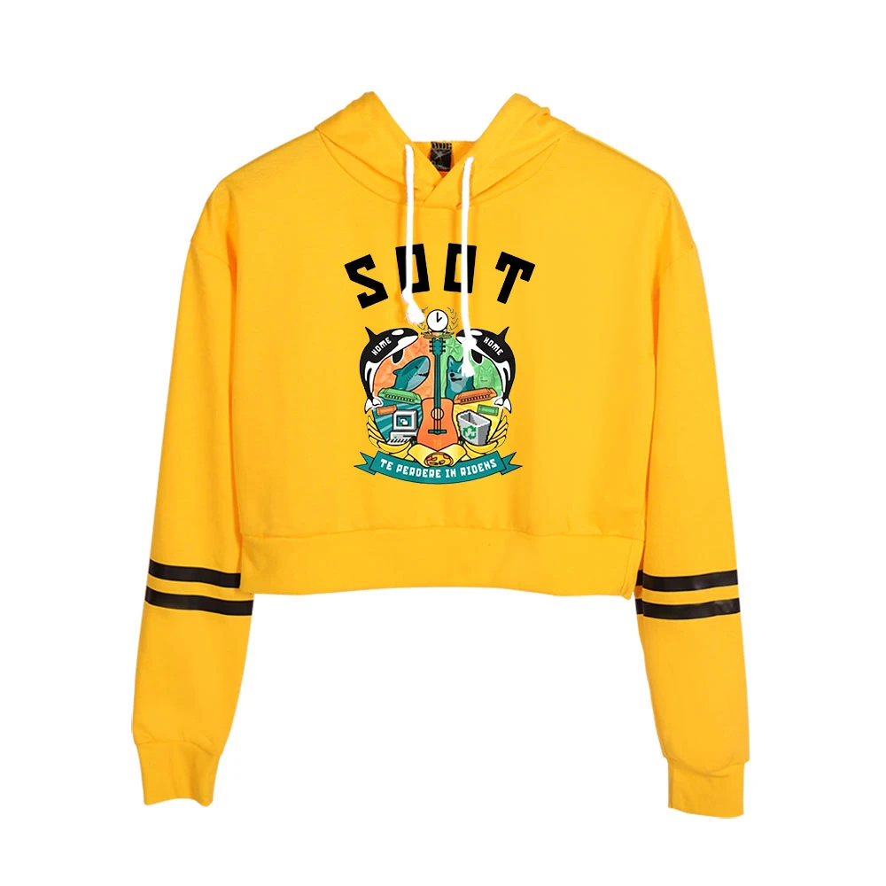 2021 Wilbur Soot High Waist Sweatshirts Fashion Sweatshirt Hip Hop Hoody Young People Unique Cute Pullover | Женская одежда