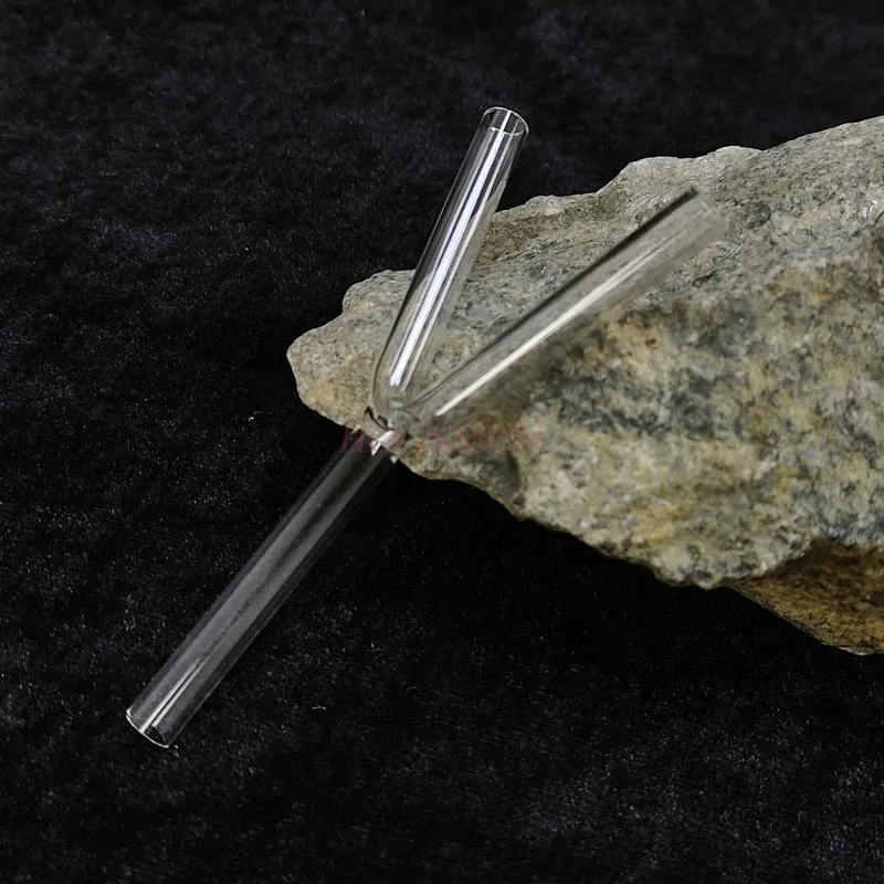 Glass Tube Y-shaped Tube 5-6mm Elbow Tee Glass Instrument Chemical Experiment Consumables