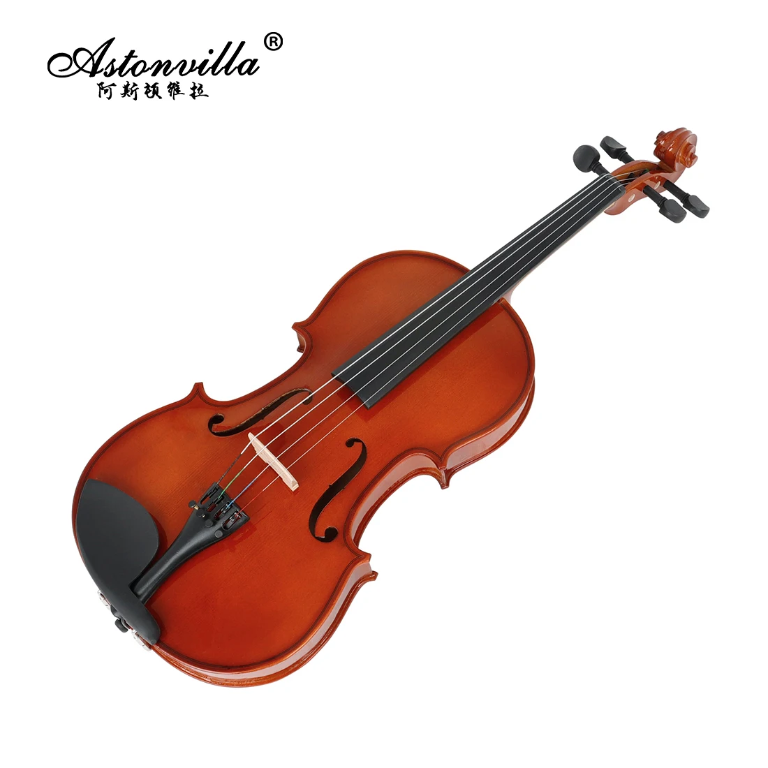 Astonvilla VA-35 4/4 Viola Spruce Panel Viola Set with Case Accessories Professional String Instrument for Performances