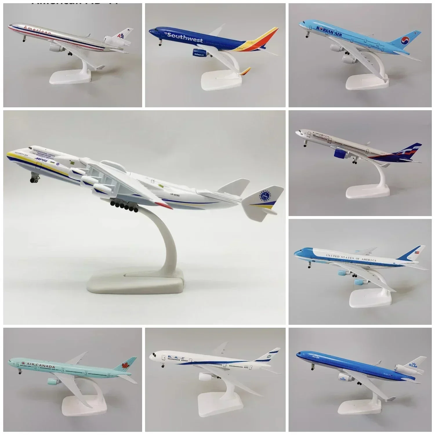 합금 소련 유니온 에어 ANTONOV 225 항공 An-225, 세계에서 가장 큰 카고 비행기 모형 비행기, 다이캐스트 항공기, 20cm
