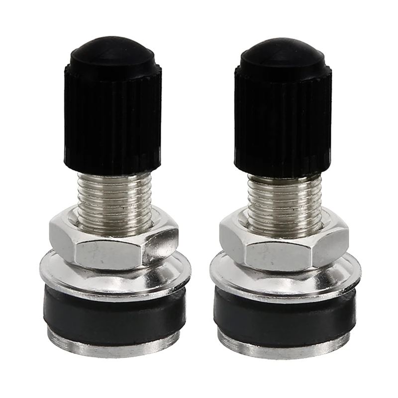 1/2pcs Motorcycle Wheel Valve 32mmmotorbike Scooter Bike Quad Tubeless