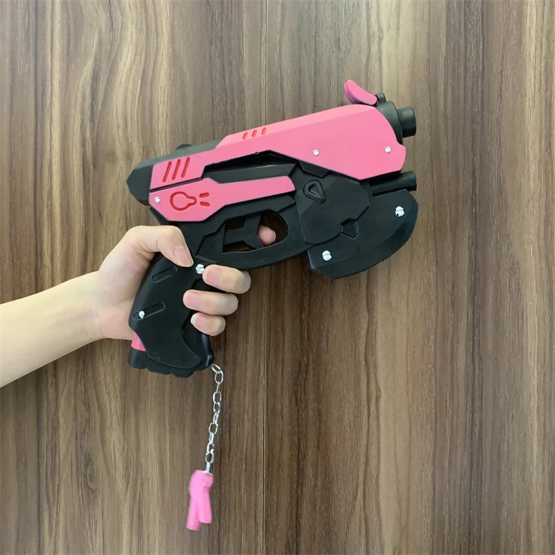 Game OW D. va Revolvers Weapon Gun Cosplay Toy