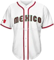 2024 Mexico Baseball jersey 3D Print Mesh Free Custom Name Baseball Shirt Men's Street Oversize Apparel Short Sleeve Sportswear 2