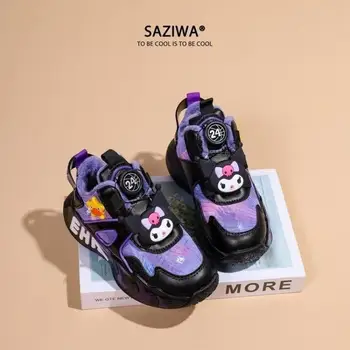 Kuromi My Melody Sanrio Girls Child Sneakers Children's Sandal Shoes Barefoot Kids Infant Casual Shoes Canvas Sports Shoes
