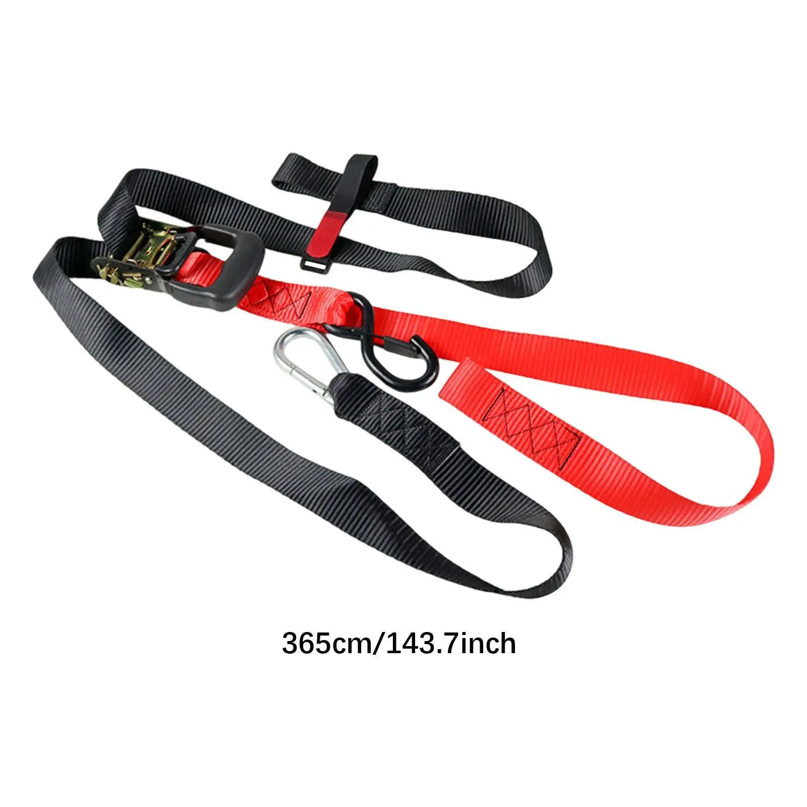 Motorcycle Tie Down Strap Easy Installation with S Hook and Buckle Universal Handlebar Strap Lashing cam Buckle Tie Downs