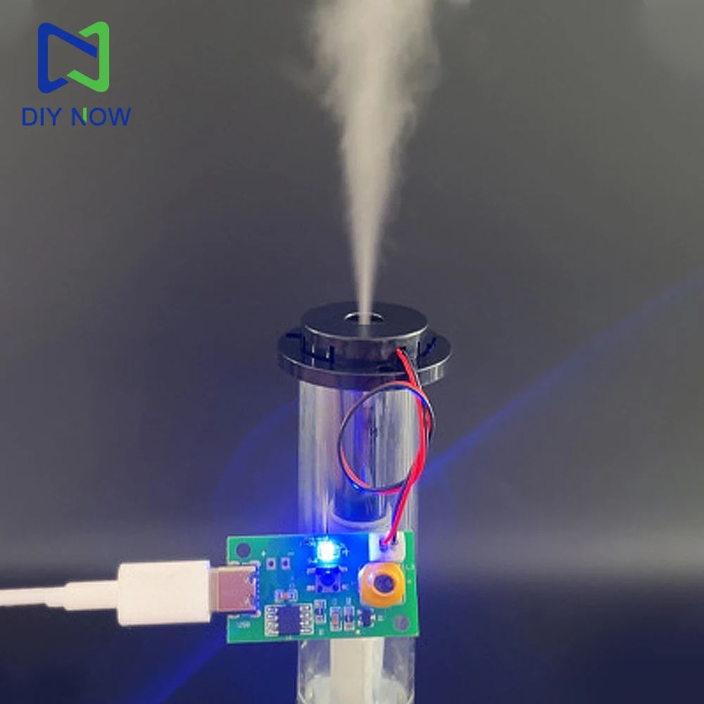 Type C 3 Levels Adjustable Fog Volume Single Spray Humidifier Module Mist Maker and Driver Circuit Board Fogger Atomization Film 1