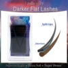Lashonly Darker Flat Lashes False Pull-Out Box Mink Eyelash Extension Supplies Fake Individual Eyelashes Wholesale Nature Lash 1