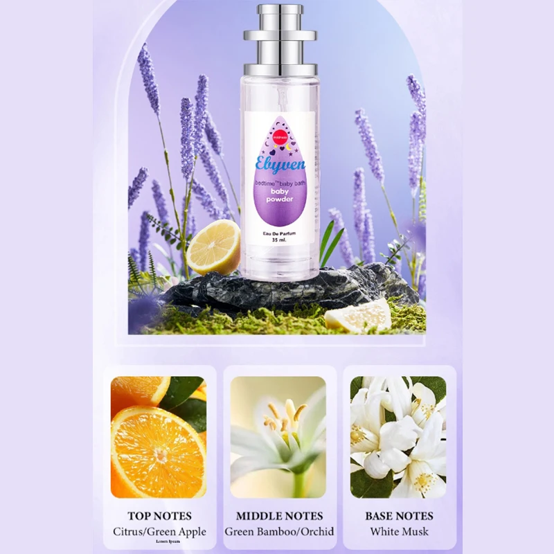 Baby Powder Tower Milk+Rice Perfume Spray,Floral Fruity Women Scent,Citrus/Musk/Sandalwood Vanilla/Oak/Vetiver Light Fragrance_voghion.com