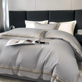 Hotel Luxury Embroidery Bedding Set 1