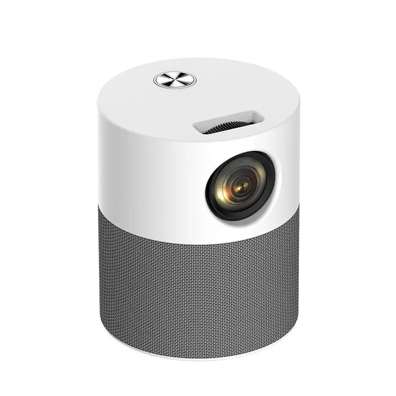 Mini budgétaire LED portable sans fil pour home cinéma, budgétaire 4K, Android 9.0, 1080P, WiFi, bureau Dallas, cadeau de Noël mignon