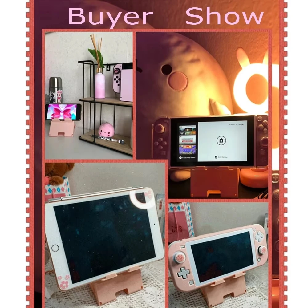 접이식 스탠드 홀더 기본 Nintendo Switch 2 Lite 콘솔 용 접이식 플레이 스탠드 휴대용 멀티 앵글 브래킷 소형 게임 랙