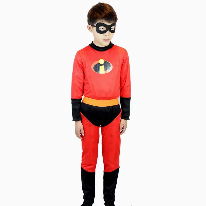 Les Indestructibles Costume d'enfant, filles Halloween Cosplay Bodysuit