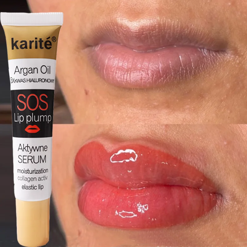 Lasting Moisturizing Plumping Lip Gloss Lip Plumper Mineral Oil Lip Extreme Volume Essence