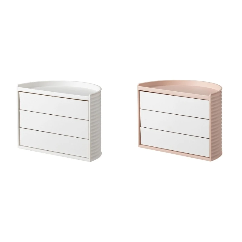 

3-слойный футляр для хранения органайзера для шкатулок для драгоценностей для путешествий K92A