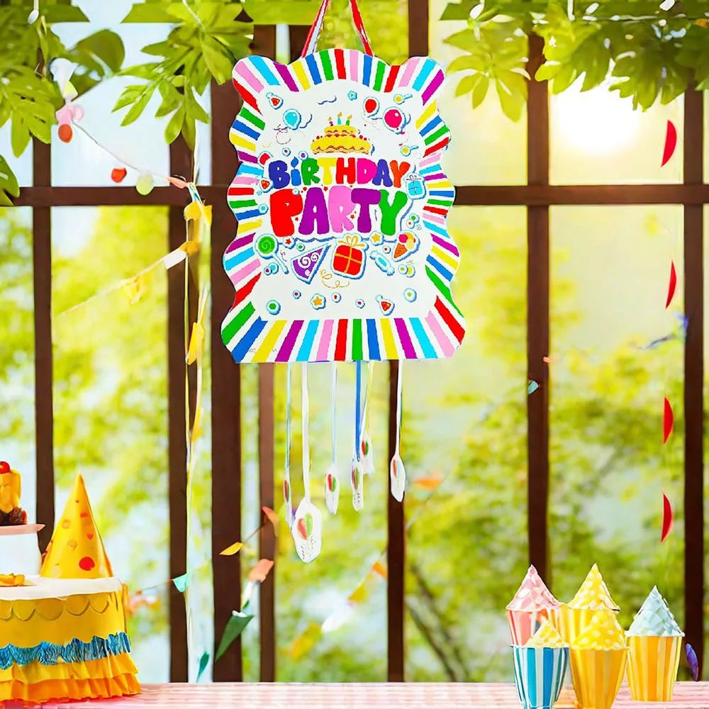 Description Picture 2 of item1pcs/lot Iconic Brand Ballons Theme Pinatas Girls Kids Boys Favors Birthday Party Events Decorations DIY Pinata Toys