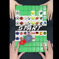64 Blocks Seaside Escape Mahjong Game Tiktok Popular Game Double With Pattern Of Flag Play Party Puzzle Toy Fun Game Gift 1