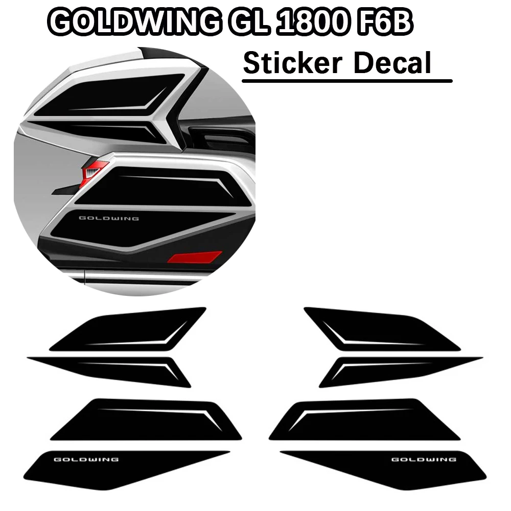 GL1800 Motorcycle Decoration Graphic Sticker Decal Kit Case For HONDA Goldwing 1800 GL 1800 F6B 2018 2019 2020 Accessories Decal motorcycle front brake caliper decoration for honda goldwing gl1800