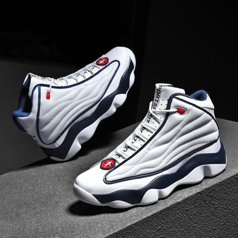 2025 Winter High Quality Men's Basketball Sneakers Boys Basketball Shoes High Top Non-slip Outdoor Sneakers Coach Ladies Summer