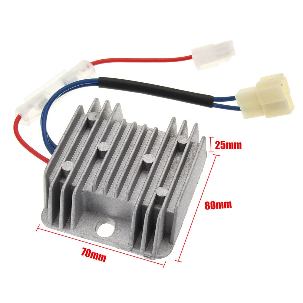 3-4 Wire 12V 178F 186F Generator Adjuster Stabilizer AVR Automatic Voltage Regulator For KDE3500 KDE5000 KDE6500 KDE6700