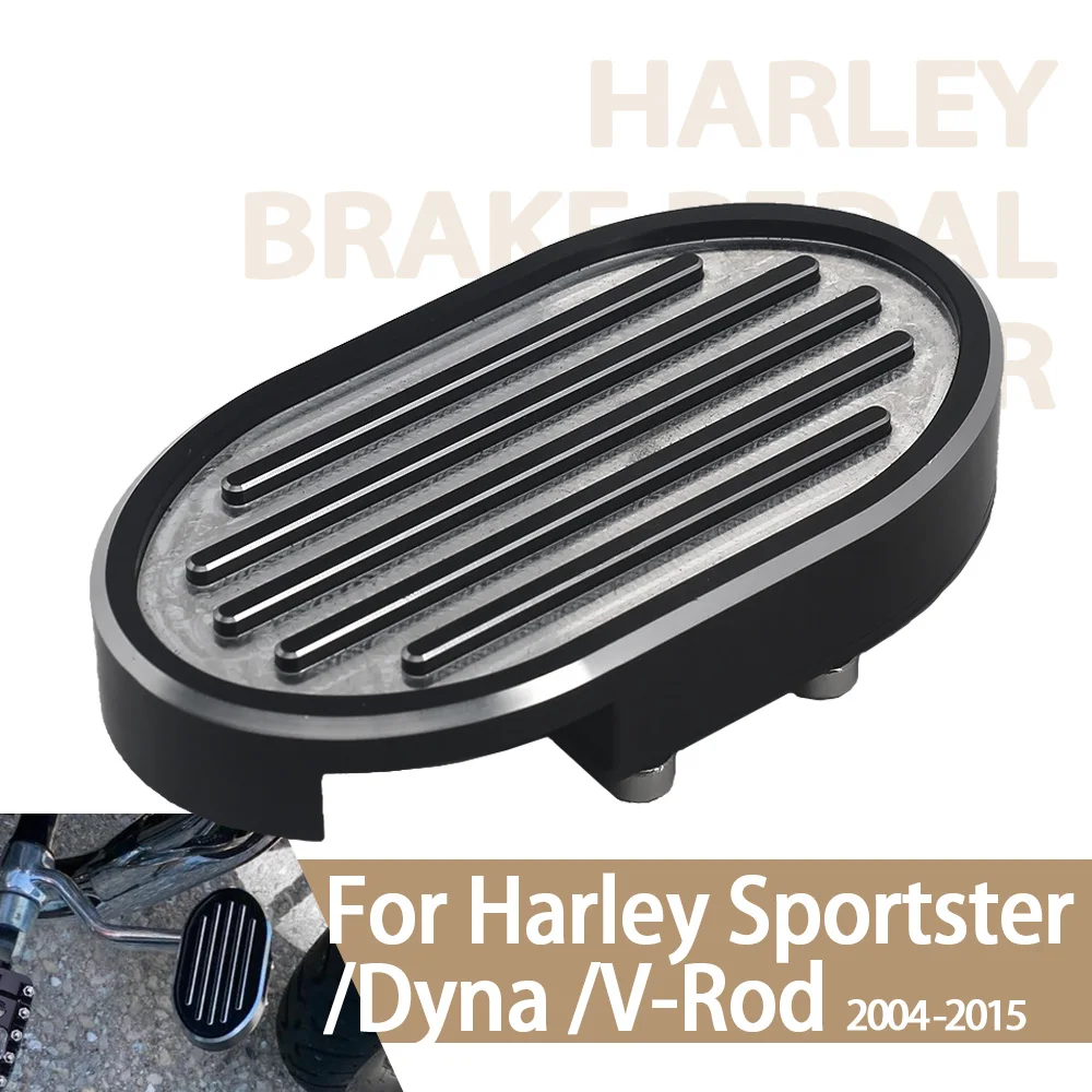 Per Harley Sportster Xl 883 Custom 1200 Roadster Forty Eight 70Two Motobike Brake Stand Ingrandisci Extension Pedal Pedane