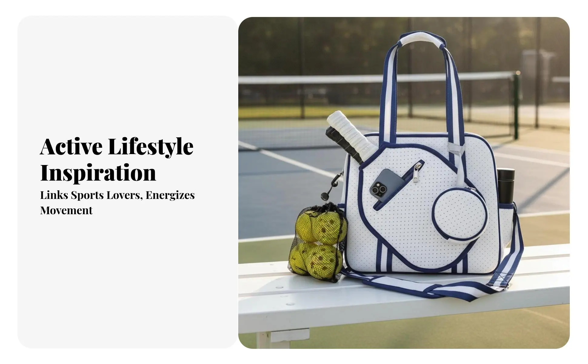 Pickleball Paddle Holder Bag Breathable Large Capacity Pickleball Bag Crossbody Sports Tote Adjustable Shoulder Strap Waterproof Pickleball Paddle Holder Bag Breathable Large Capacity Pickleball Bag Crossbody Sports Tote Adjustable Shoulder Strap Waterproof