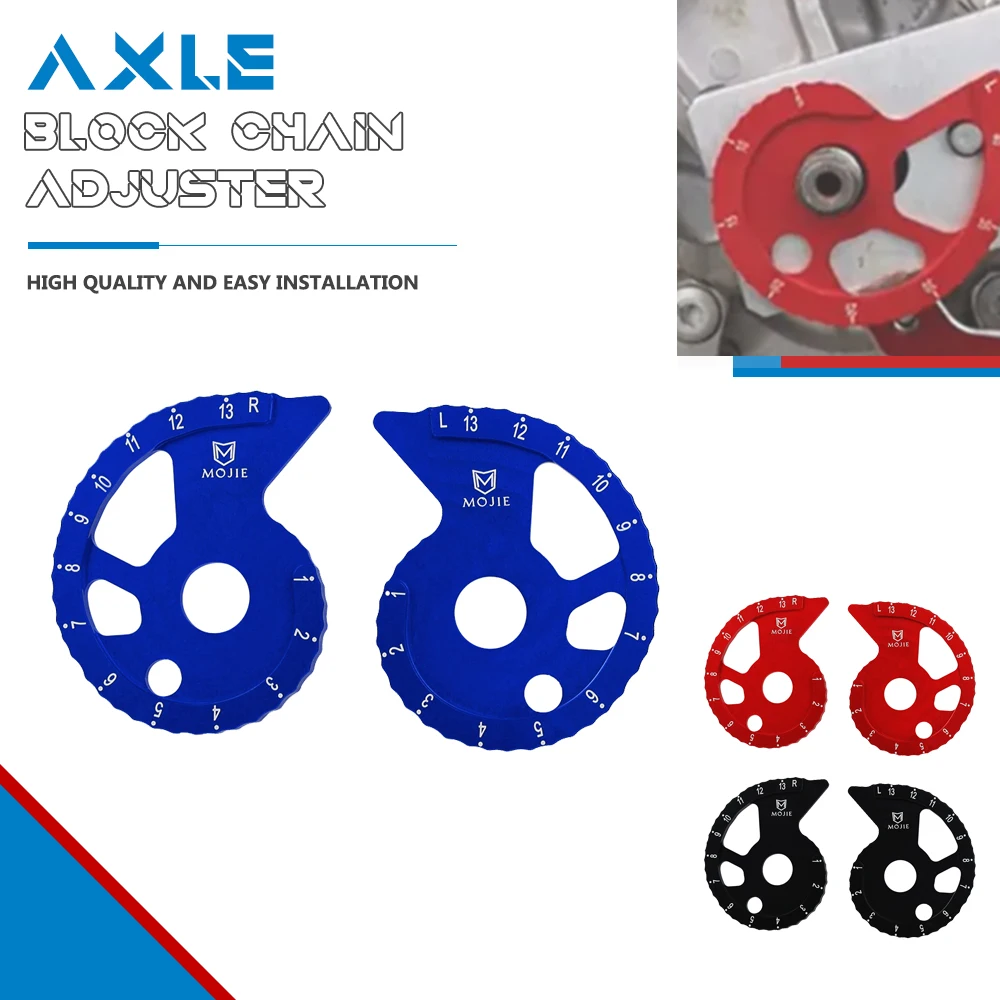 

CNC Chain Guide Adjuster Regulator Kit For Yamaha TW200 2005-2021 XT225 2005-2007 XT250 2008-2021 Motorcycle Accessories