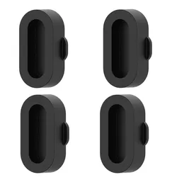 Universal Dustproof Watch Dust Cover Cap (4PCS Black)