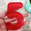 Montessori Math Toys Light Table Counting Material Transparent Number For Kids 3 Years Educational Teaching Resources 6